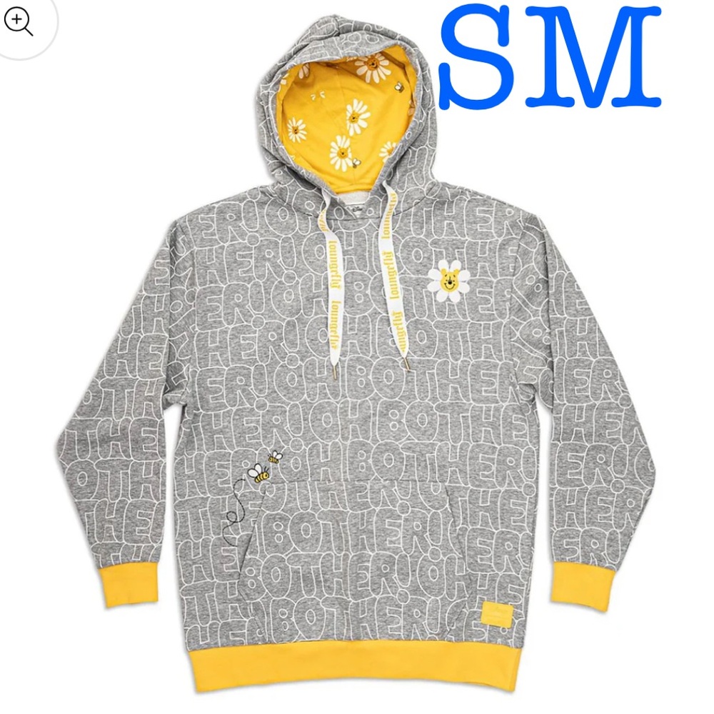 SM Loungefly Disney Winnie the Pooh Oh Bother Print Hoodie